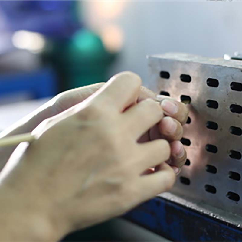 No punching hook molding