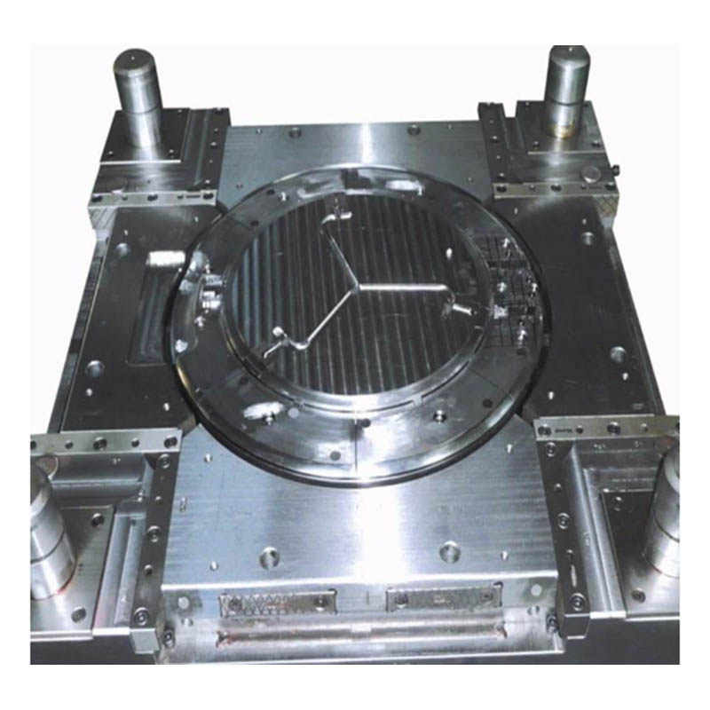 Transparent plastic display cabinet molding