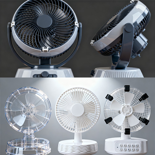 Formowanie wentylatorów stołowych metodą wtrysku tworzyw sztucznych